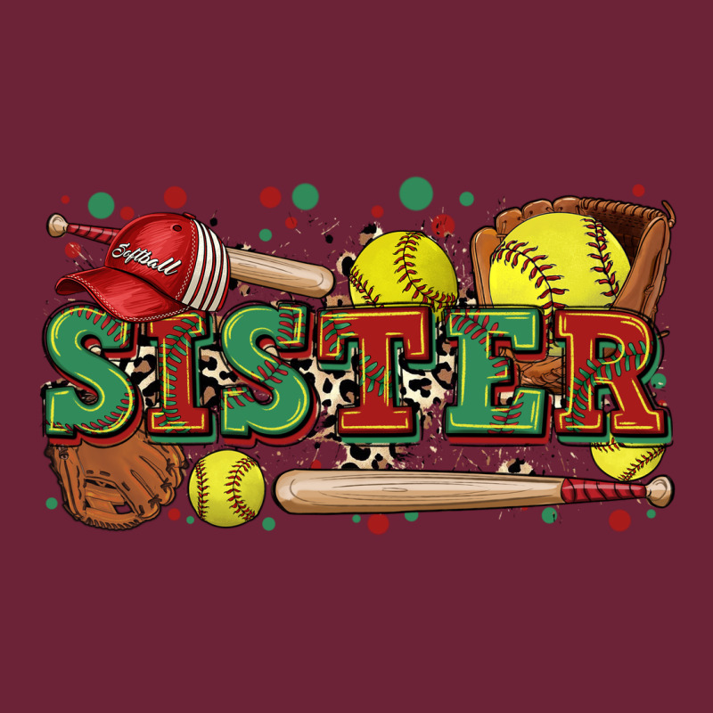 Sister Softball Long Sleeve Tee by Zillion Design Studio | Teevron