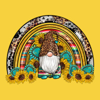 Western Gnome Gemstones Sunflowers Rainbow Premium Sweatshirt | Teevron