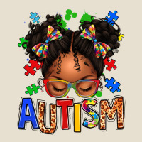 Autism Afro Girl Urban Heavy Tee | Teevron