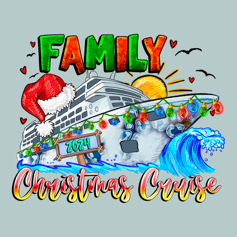 Family 2024 Christmas Cruise Heavy Core Tee by CowhideDigitalArt | Teevron