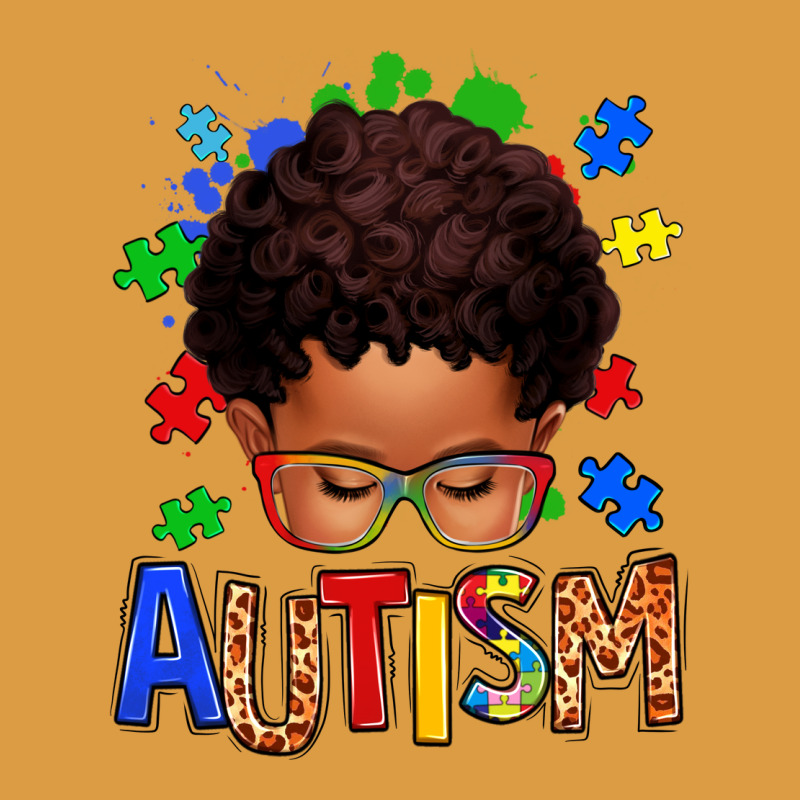 Autism Afro Kid Urban Heavy Tee by texasbilliewilder | Teevron