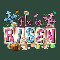 He Is Risen Easter With Flowers Zipper Hoodie | Teevron