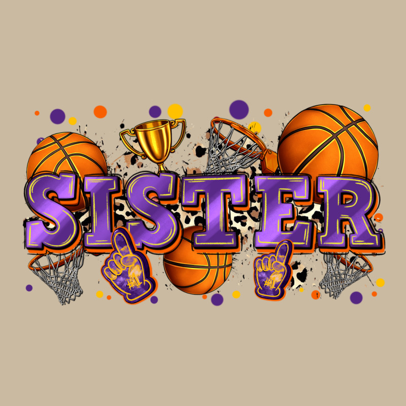 Sister Basketball Long Sleeve Tee by Zillion Design Studio | Teevron