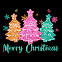 Merry Christmas Glitter Trees Urban Hoodie | Teevron