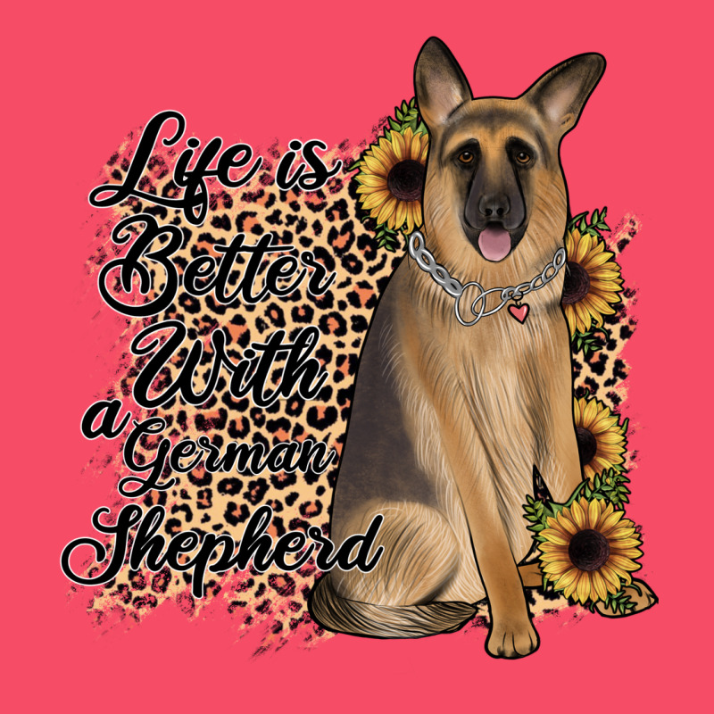 Life Is Better With A German Shepherd Premium Sweatshirt by JahusDesignShop | Teevron