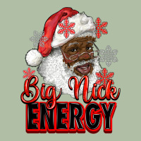 Big Nick Energy Afro Santa Urban Heavy Tee | Teevron