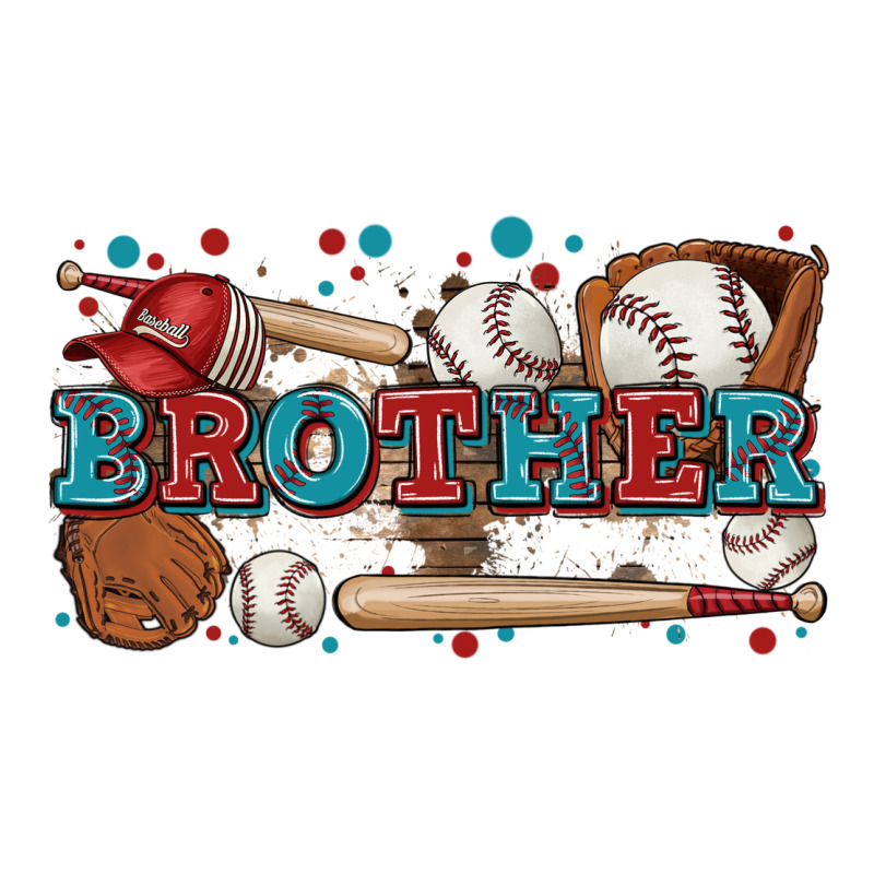 Brother Baseball Long Sleeve Tee by Zillion Design Studio | Teevron