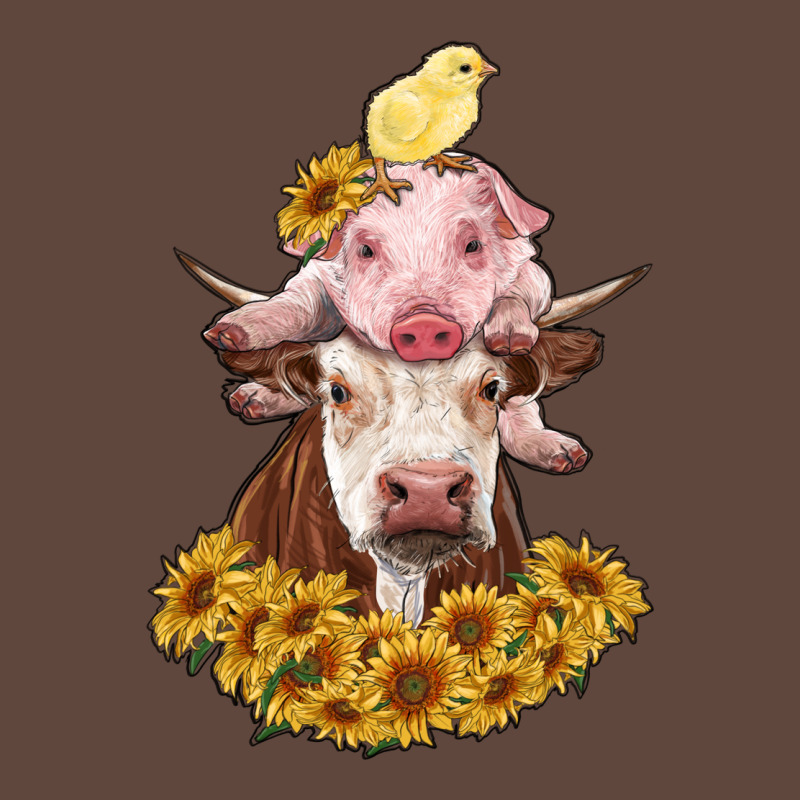 Cow With Pig And Chick Classic Tee by RanaPortraitStore | Teevron