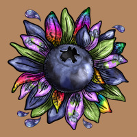 Blueberry Sunflower Long Sleeve Tee | Teevron