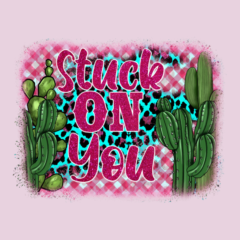 Stuck On You Cactus Ladies Tee by BarkalooDesign | Teevron