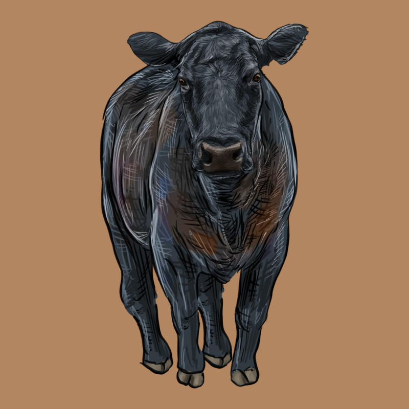 Black Angus Cattle Long Sleeve Tee by RanaPortraitStore | Teevron