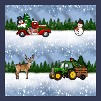 Christmas Snow Truck Seamless Pattern Heavyweight Hoodie | Teevron