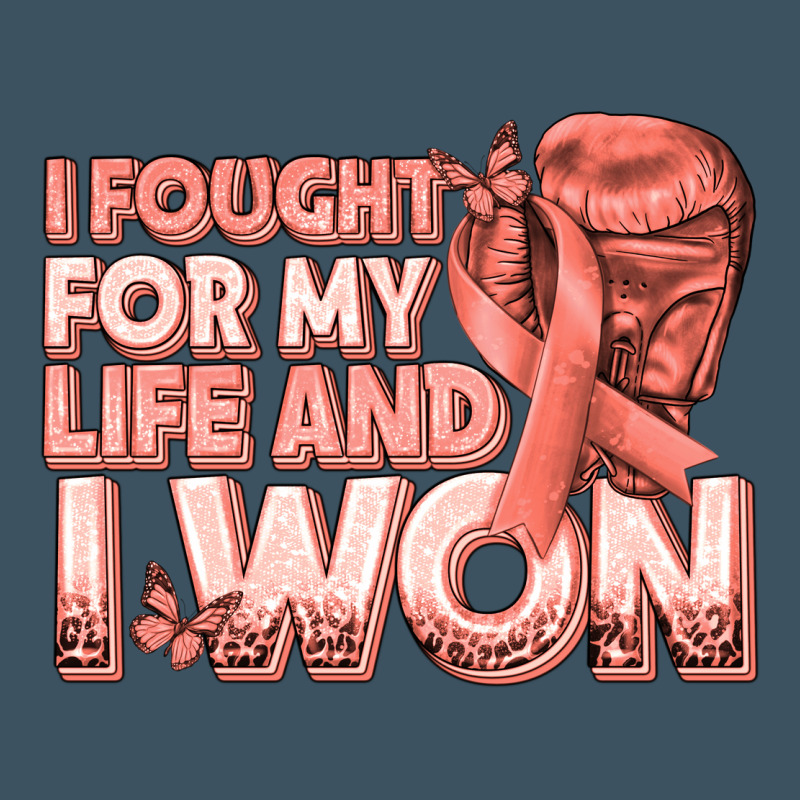 I Fought For My Life And I Won Uterine Cancer Peac Urban Heavy Tee by texasbilliewilder | Teevron