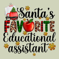 Santa's Favorite Educational Assistant Heavyweight Hoodie | Teevron