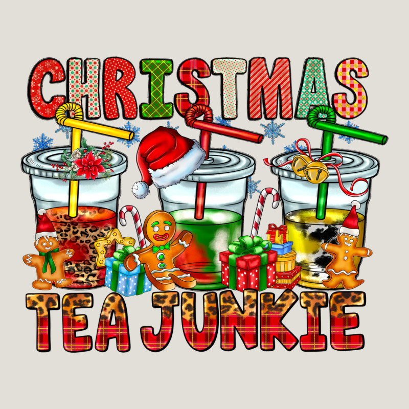 Christmas Tea Junkie Heavy Core Tee by CowhideDigitalArt | Teevron