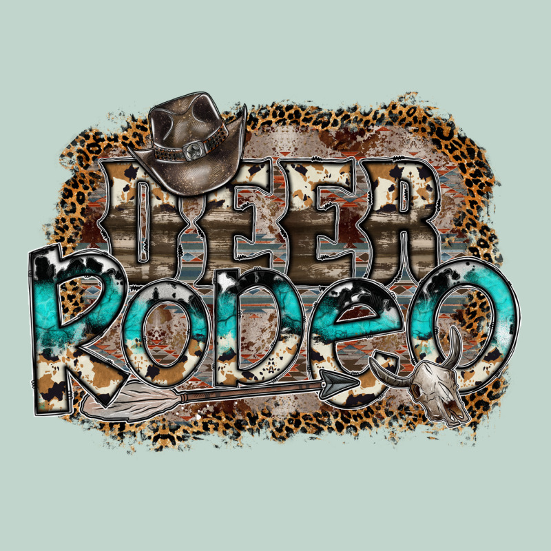 Deer Rodeo Zipper Hoodie by SublimationCraftShop | Teevron