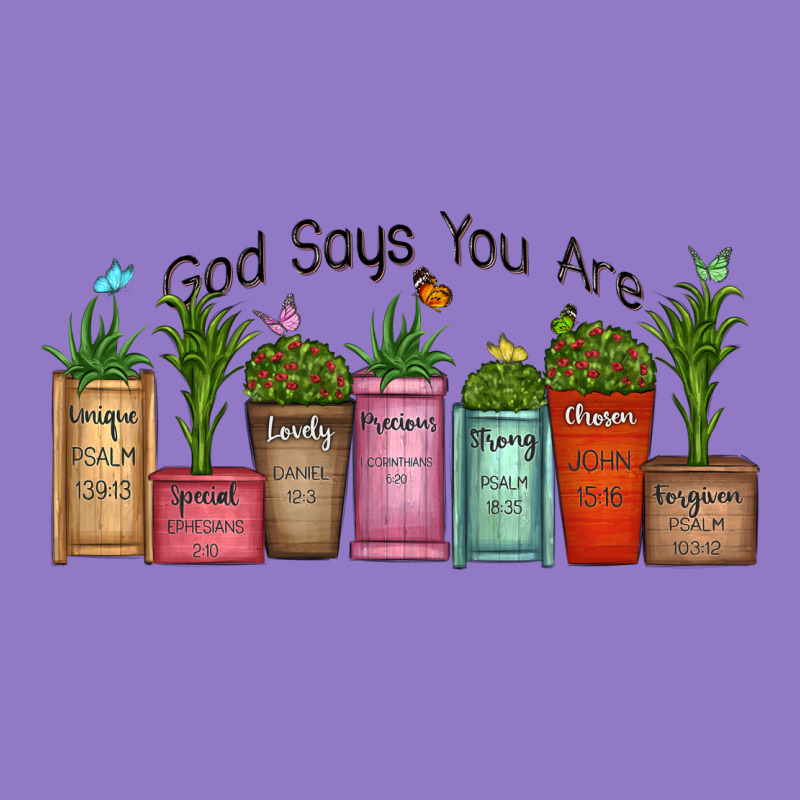 God Says You Are Unique Urban Hoodie by MaliasSmallBusiness | Teevron