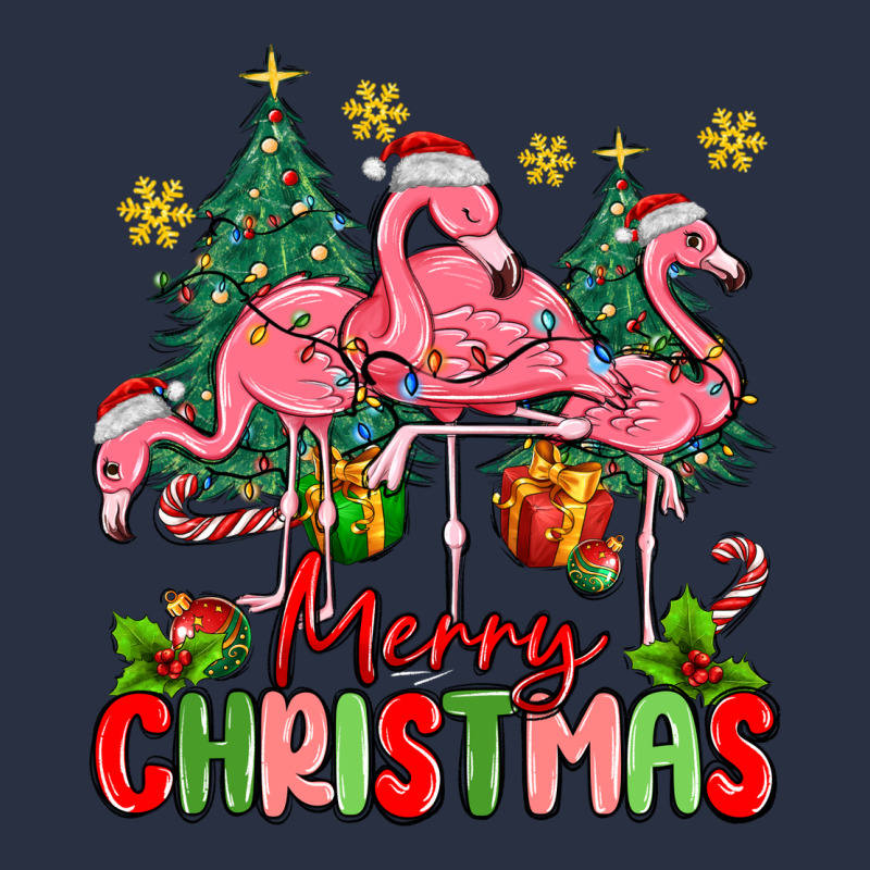 Merry Christmas Flamingos Urban Hoodie by MaliasSmallBusiness | Teevron
