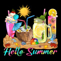 Hello Summer Drinks Long Sleeve Tee | Teevron
