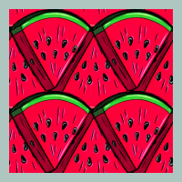 Watermelon Slices Seamless Pattern Premium Sweatshirt | Teevron