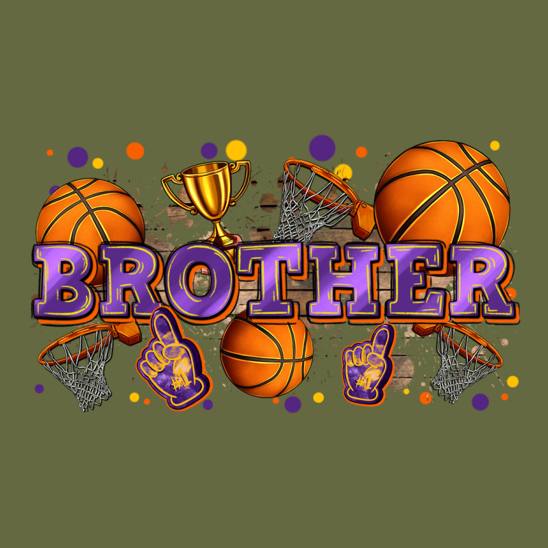 Brother Basketball Long Sleeve Tee by Zillion Design Studio | Teevron