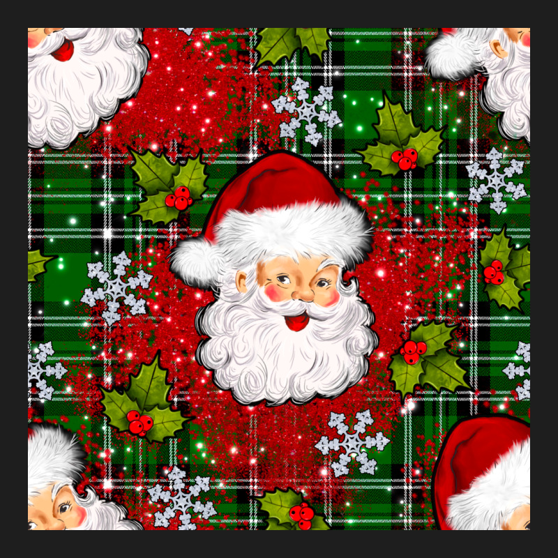 Christmas Santa Claus Seamless Pattern Heavyweight Hoodie by BundleAndBundleShop | Teevron
