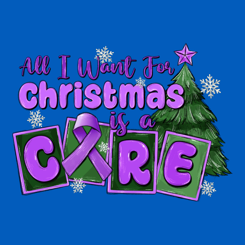 All I Want For Christmas Is A Cure Pancreatic Canc Urban Hoodie by MaliasSmallBusiness | Teevron