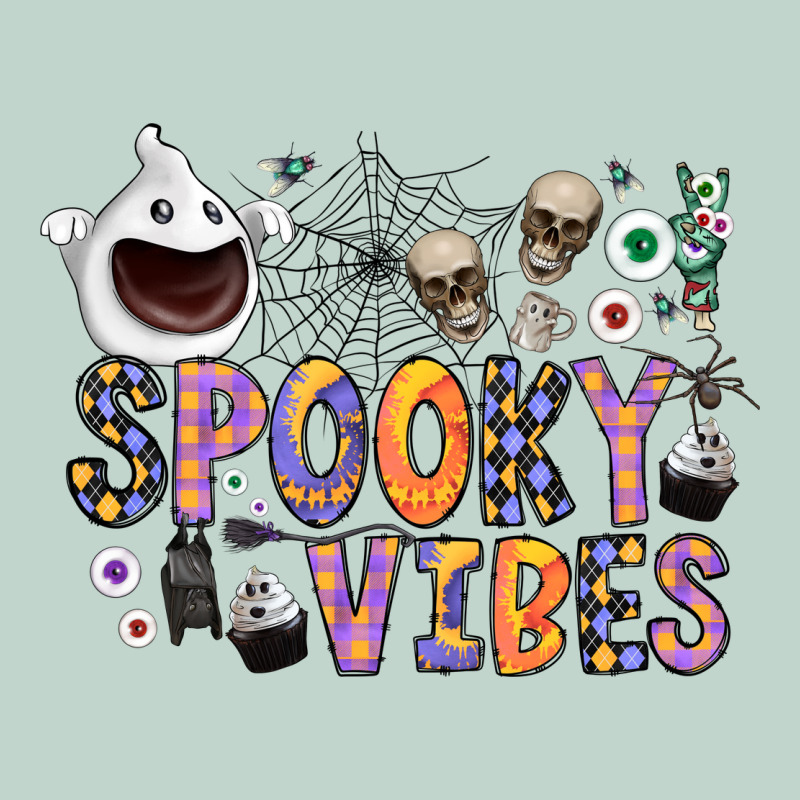 Spooky Vibes Zipper Hoodie by CowhideDigitalArt | Teevron