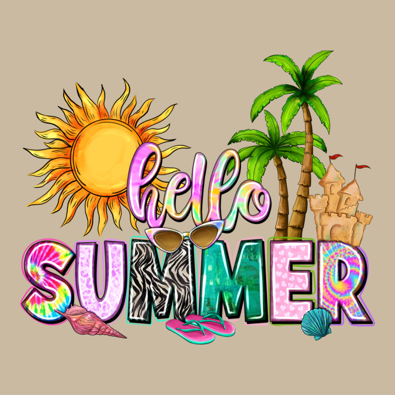 Hello Summer With Sun Long Sleeve Tee by texasbilliewilder | Teevron