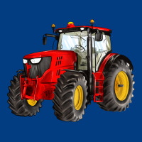 Western Farm Tractor Red Premium Sweatshirt | Teevron