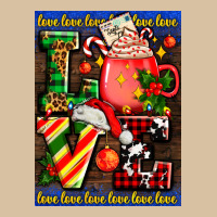 Love Coffee Cup Christmas Heavyweight Hoodie | Teevron