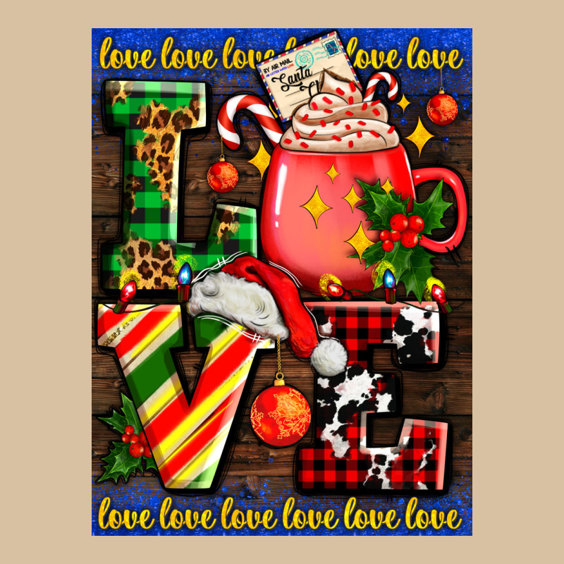 Love Coffee Cup Christmas Heavyweight Hoodie by AdoDesignShop | Teevron