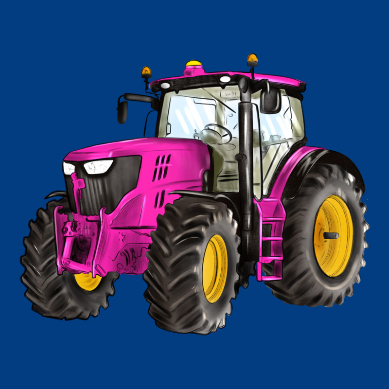 Western Farm Tractor Pink Premium Sweatshirt by Artiststas | Teevron