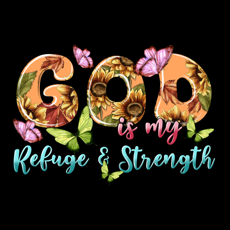 God Is My Refuge And Strength Urban Hoodie by MaliasSmallBusiness | Teevron