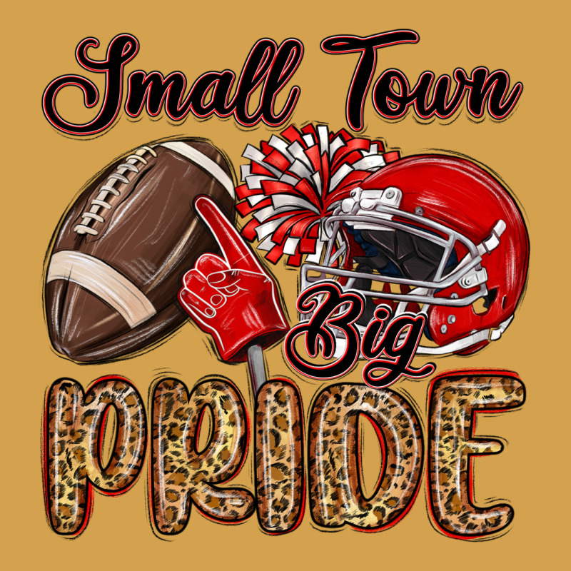 Small Town Big Pride Red Urban Hoodie by MaliasSmallBusiness | Teevron