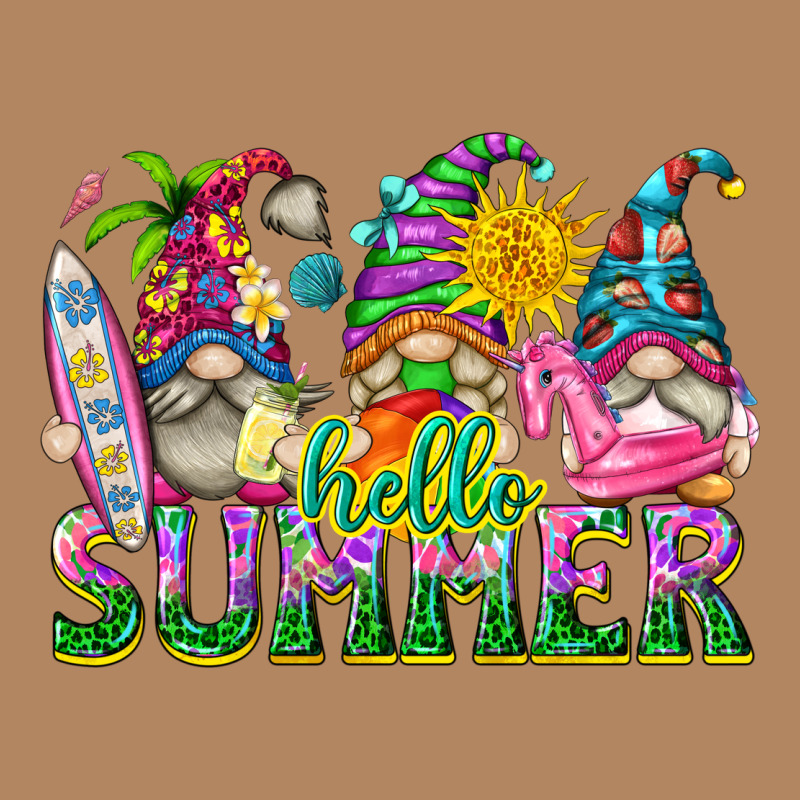 Hello Summer Gnome Long Sleeve Tee by texasbilliewilder | Teevron