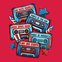 Usa America Cassette Tapes Premium Hoodie | Teevron