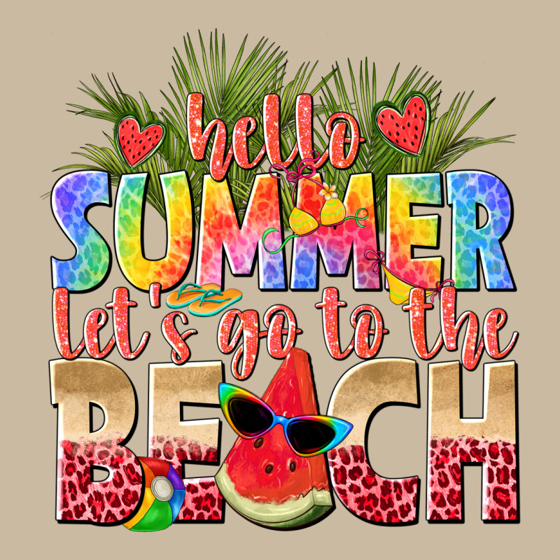 Hello Summer Lets Go To The Beach Long Sleeve Tee by texasbilliewilder | Teevron