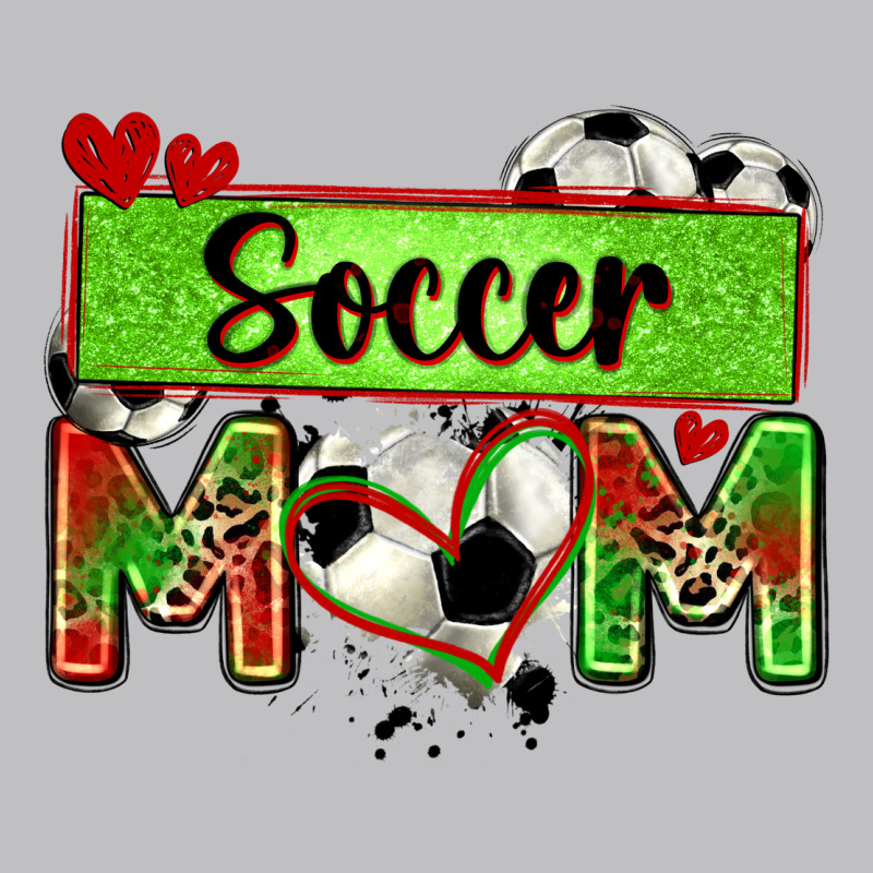 Soccer Mom With Leopard Long Sleeve Tee by Zillion Design Studio | Teevron