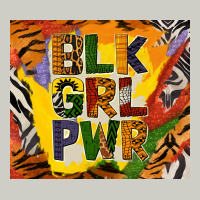 Black Girl Power Tumbler Heavyweight Hoodie | Teevron