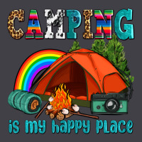 Camping Is My Happy  Place Heavyweight Hoodie | Teevron