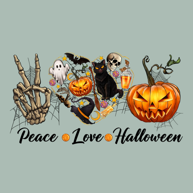 Peace Love Halloween Classic Tee by texasbilliewilder | Teevron