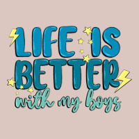 Life Is Better With My Boys Premium Hoodie | Teevron