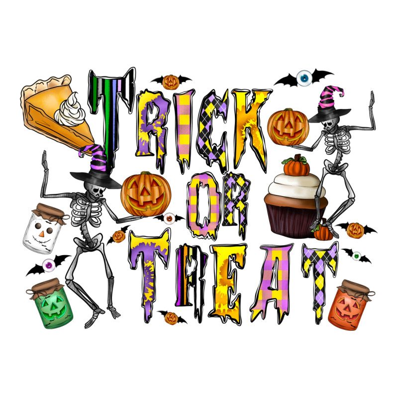 Trick Or Treat Zipper Hoodie by CowhideDigitalArt | Teevron
