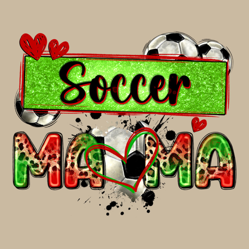 Soccer Mama With Leopard Long Sleeve Tee by Zillion Design Studio | Teevron