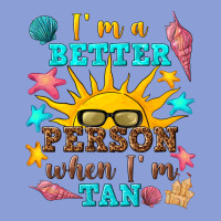 I M A Better Person When I M Tan Long Sleeve Tee | Teevron