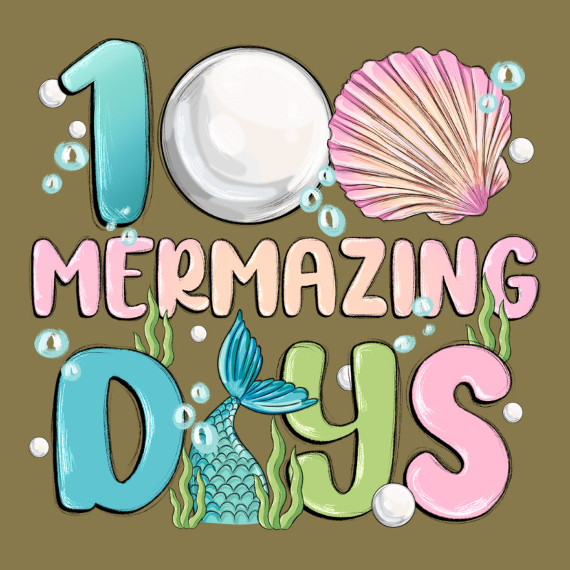 100 Mermazing Days Premium Hoodie by MaliasSmallBusiness | Teevron