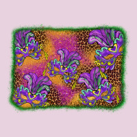 Mardi Gras Mask Background Ladies Tee | Teevron