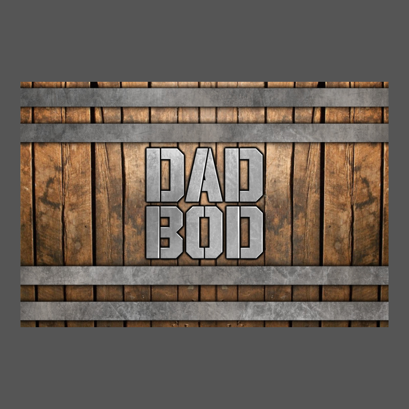 Dad Bod Whiskey Barrel Skinny Metal Can Holder Zipper Hoodie by HRA Design Shop | Teevron