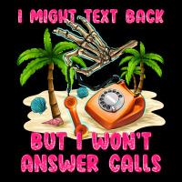 I Might Text Back Long Sleeve Tee | Teevron